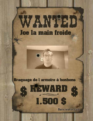 Affiche wanted  crer gratuitement