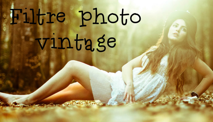 Filtre photo vintage