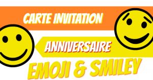 Invitation Anniversaire