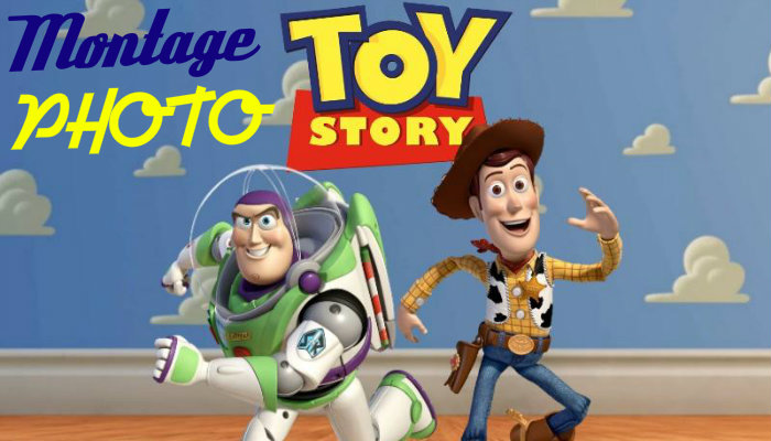 Montage photo toy story