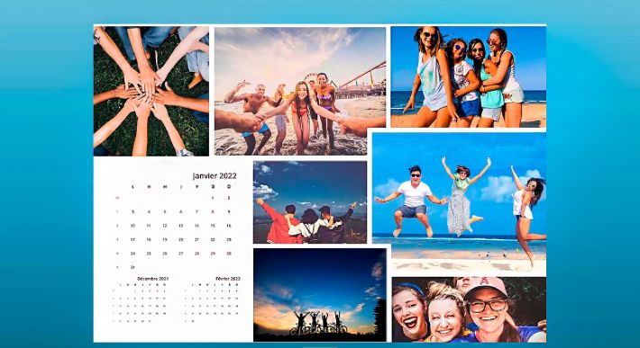création de calendriers avec photo calendar creator