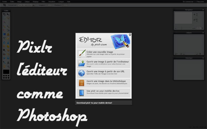 logiciel commpe photoshop